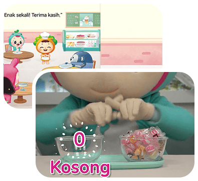 Belajar bahasa dan berhitung jadi mudah dan menyenangkan dengan metode wink smart learning yang interaktif!