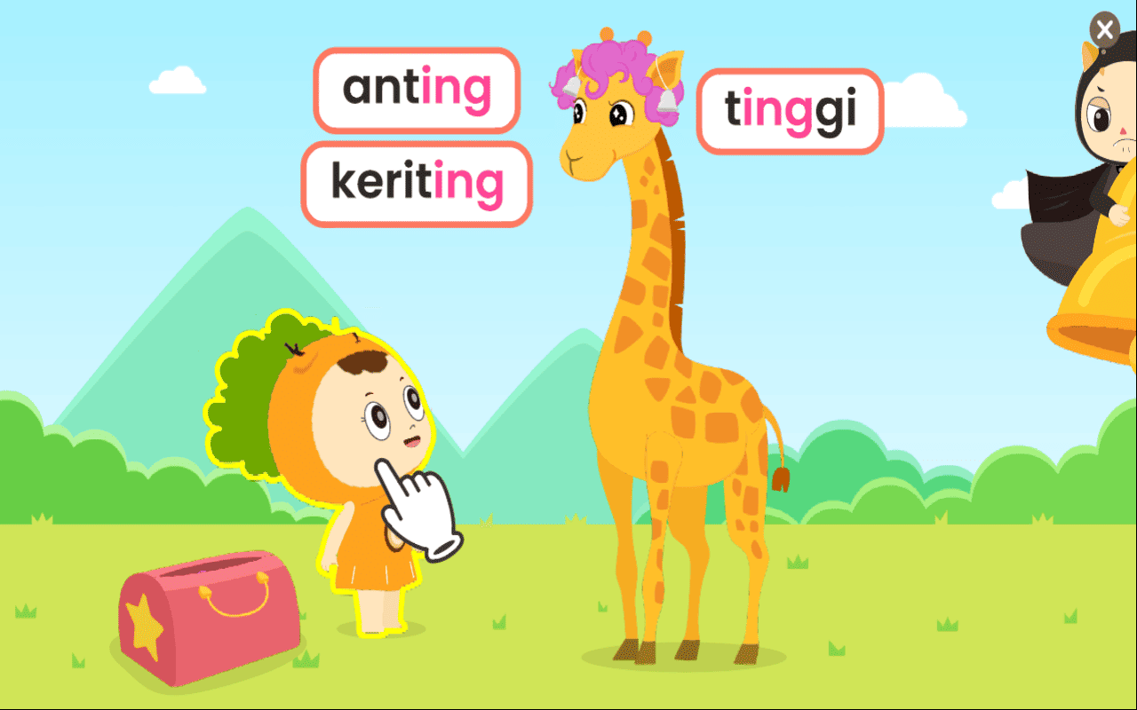 Belajar kosakata dasar bahasa Indonesia untuk anak usia 3-7 tahun