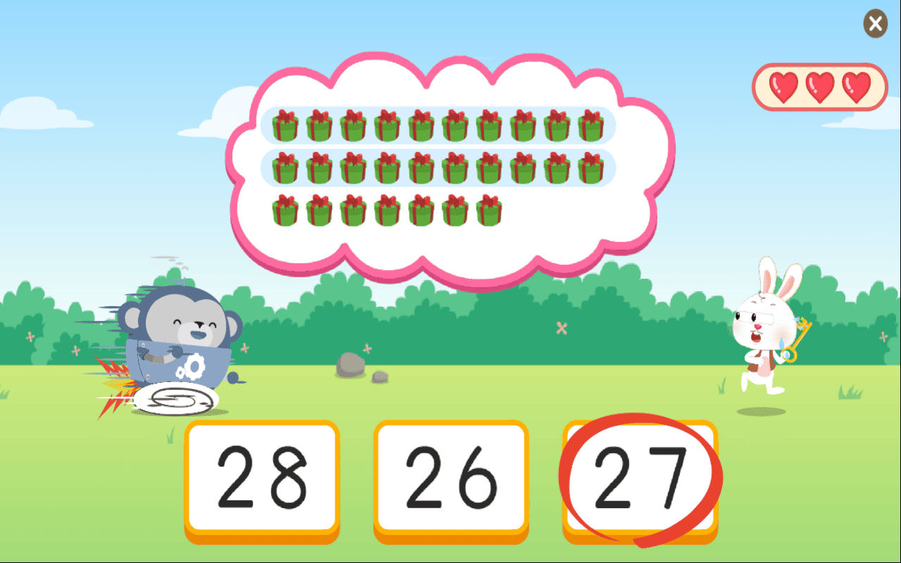 Belajar mengenal bentuk dan pola matematika dengan Wink Smart Learning