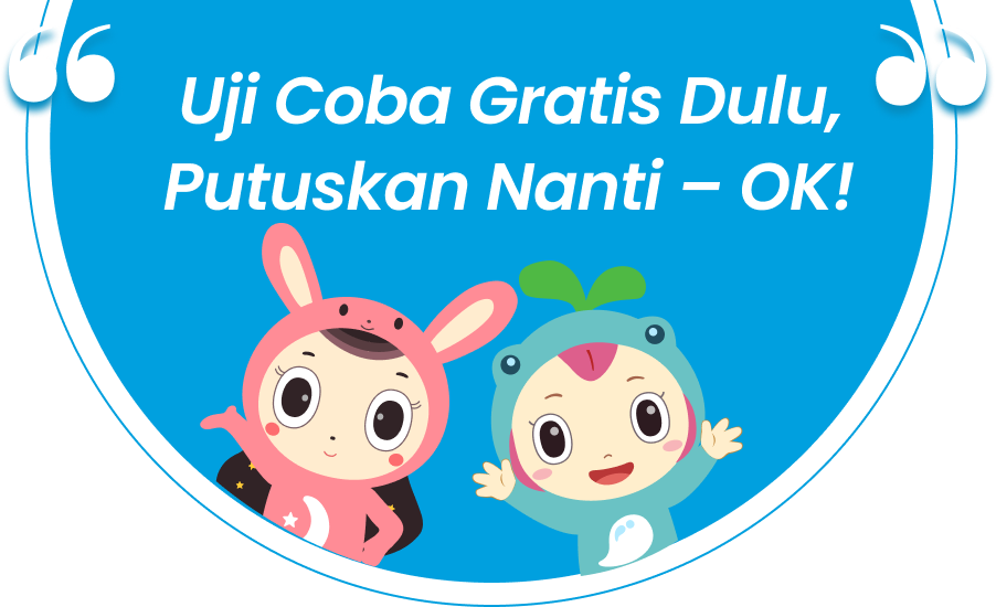 Mulai uji coba gratis Wink Smart Learning! Lihat bagaimana anak Anda belajar matematika dengan cara yang menyenangkan.